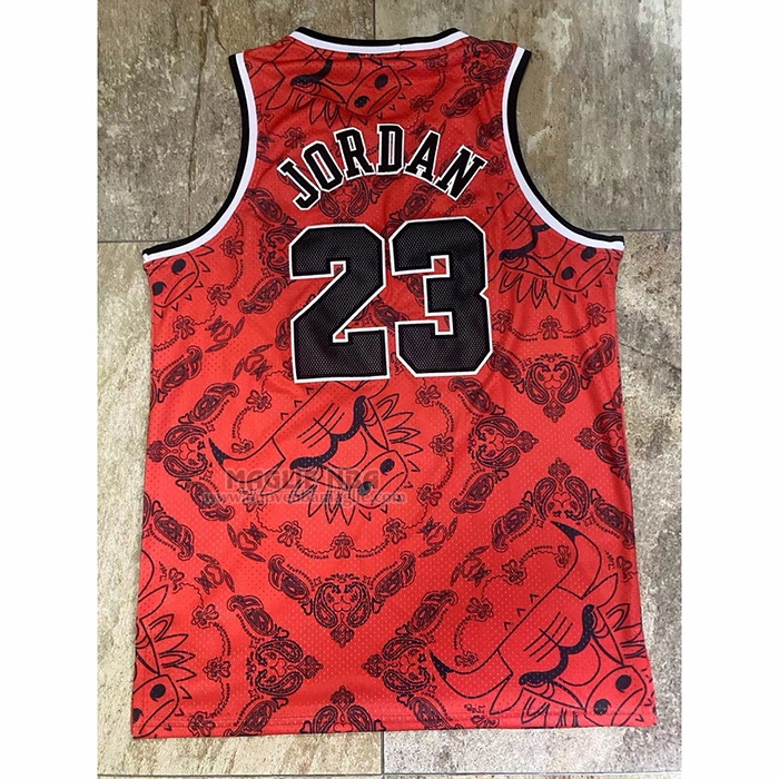 Maglia
 Michael Jordan NO 23 Chicago Bulls Mitchell & Ness 1996-97 Rosso
2